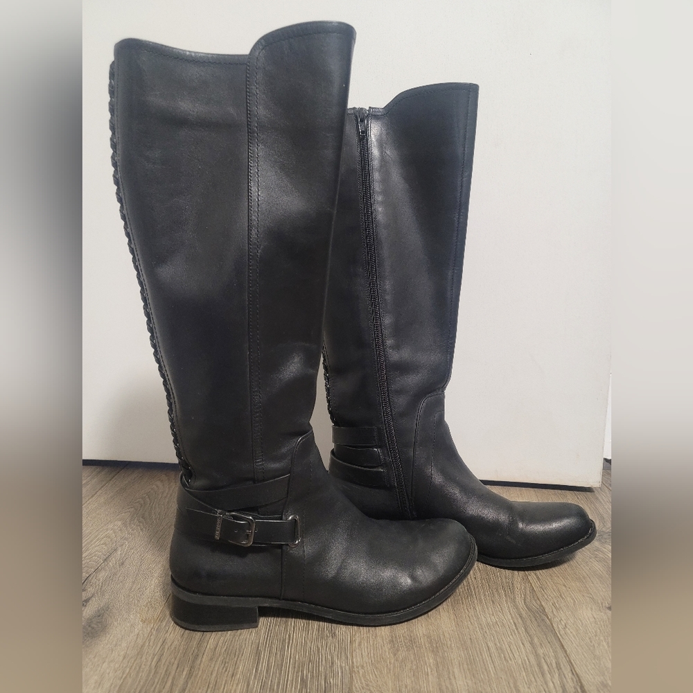 Gianni Bini Leather Boots Size 8